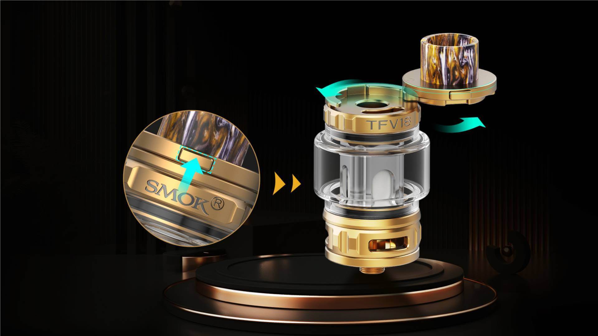 Smok Morph 2 TFV18 Atomizer